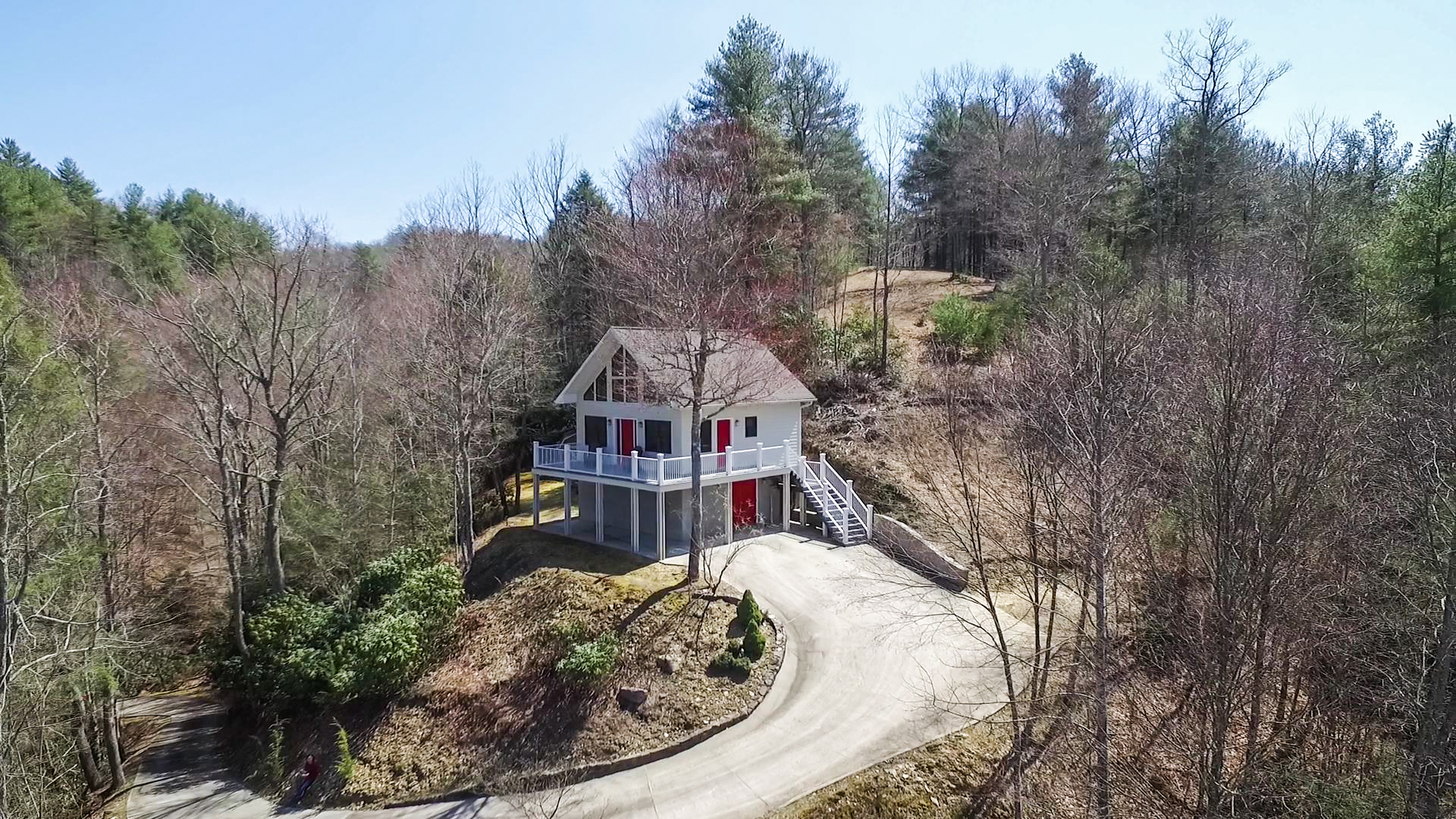 aerial house photo